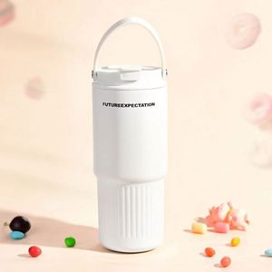 Bouteille d'eau isotherme en acier inoxydable 316 de haute qualité, grande capacité 750 ml, avec paille - Product Image 2