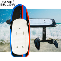 Planche de surf électrique Tame Billow en fibre de carbone, couleur personnalisable, 8000W haute puissance, 45 km/h, capacité de charge de 120 kg, utilisation en haute mer