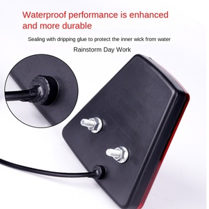 V-Hình Hành trình LED Strip Ánh Sáng Phía Sau 5W Chống Va Chạm Dừng Phanh Không Thấm Nước IP68 12V Cảnh Báo Bãi Đậu Xe <span class=keywords><strong>Flash</strong></span> Cho Xe Ô Tô Mới - Product Image 3