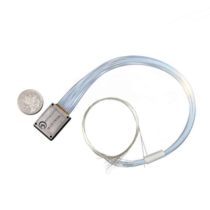 18 Channels 1270-1610nm 2.0db Il Ultra Compact Cwdm Mux Demux Device ...