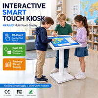 Table tactile interactive intelligente pour enfants : jeux éducatifs, découverte de la bibliothèque et activités d'apprentissage en groupe