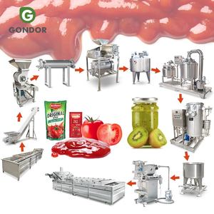 Línea de Producción Automatizada de 50 Toneladas para Pasta de Tomate Concentrada de Tamaño Mediano, Máquina para Hacer Ketchup - Product Image 1