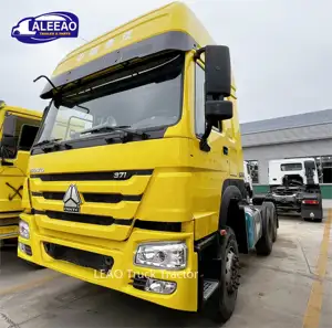 Китай SINOTRUCK б/у трактор грузовик 6x4 головка грузовика HOWO 371HP Prime Mover 375hp грузовик трактор 8*4