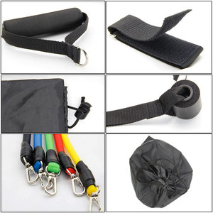 En STOCK, <span class=keywords><strong>juego</strong></span> de bandas elásticas de goma para entrenamiento con resistencia de 11 uds, Kit de bandas de resistencia GMY - Product Image 4