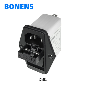Werkslieferung DOREXS DBI5-10A 1A 3A 10A Sicherheitsschalter-Steckdose mit Entstörfilter, CE CQC Zertifiziert, 115/250VAC 50/60Hz - Product Image 3