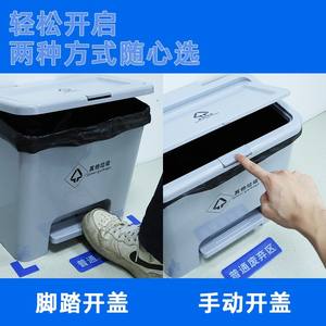 Contenedores de Residuos Médicos Amarillos, Suministros para el Hogar y el Sector Salud, Carros de Tratamiento de Montaje Lateral con Accionamiento a Pedal y Manual - Product Image 3