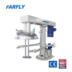 Farfly <span class=keywords><strong>FDH</strong></span> 75 220V agitador de alta velocidad mezclador de pintura líquida de acero inoxidable de doble eje 3000L capacidad productos químicos uso agrícola - Product Image 4