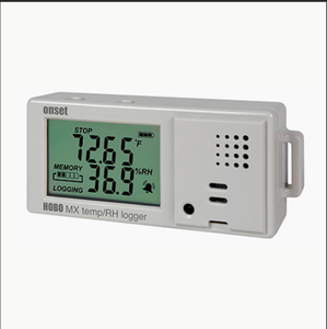 Stock MX1101 HOBO <b>Temperature</b>/Relative Humidity Wireless Monitoring LCD Display Plastic IP55 Rating OEM Customizable for Indoor - Product Image 6