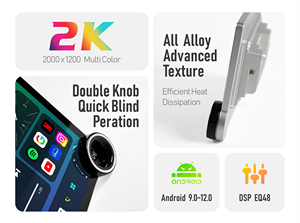 11.8 inch 4K phổ Carplay Android Màn hình tự động Android 13 hệ thống máy nghe nhạc cho DIN đôi Android <span class=keywords><strong>DVD</strong></span> <span class=keywords><strong>media</strong></span> <span class=keywords><strong>player</strong></span> - Product Image 4