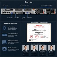 Serveur en rack 1U Lenovo ThinkSystem SR635 V3 5e génération AMD EPYC 6400 MHz TruDDR5 16x EDSFF NVMe Gen5 4x GPU Virtualisation