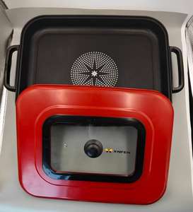 1800W Electric BBQ <strong>Grill</strong> with Non-Stick PTFE Coating Foldable 180 Design for Car &amp; RV Household &amp; Outdoor Camping Use - Product Image 6