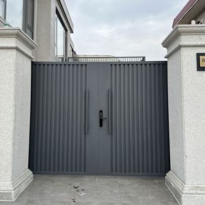 Puerta Corredera Motorizada de Aluminio con Persianas - Product Image 2