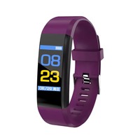 Montres de suivi de la fréquence cardiaque pour le sport, bracelet intelligent à écran tactile vibrant, bracelet intelligent pas cher, montre intelligente