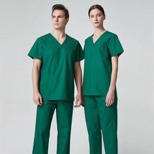 Et <span class=keywords><strong>Mam</strong></span> Wholesale Scrub Nursing Uniform Scrubs Sets Surgings Chirurgical Suit <span class=keywords><strong>Medical</strong></span> Nursing Scrubs for Doctors Women Woven Nurse Uniform - Product Image 3