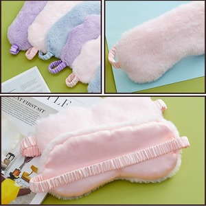 Antifaz de Felpa Suave y Transpirable con Bloqueo de Luz para Dormir y Viajar, Material de Felpa para Mujer - Product Image 4