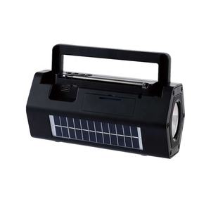 Mifa — haut-parleur bluetooth multifonction, haut-parleur avec recharge solaire, port usb, portable, pour l'extérieur, avec lampe torche LED, dents bleues - Product Image 3