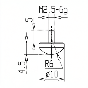 เคล็ดลับการวัดสำหรับเครื่องเปรียบเทียบ M2.5 6g R6 10 อุปกรณ์เซ็นเซอร์ - Product Image 1
