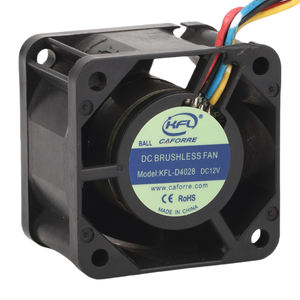 พัดลมไอ KFL4028บราวน์ขนาด40*40*28มม. พัดลมระบายความร้อนไฟฟ้ากระแสตรงกระแสตรงกระแสตรงกระแสตรง12โวลต์24โวลต์พัดลมมินิคูลเลอร์ - Product Image 3