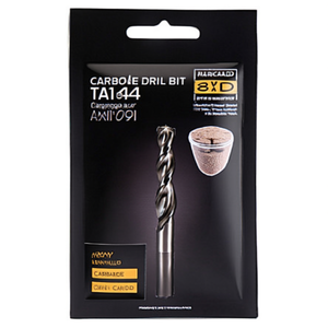 Foret en carbure TA1041 8xD non revêtu pour machines-outils - Product Image 2