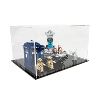 Présentoir acrylique détachable de pièces, pour le modèle Lego, briques, affichage de jouets, Lucite, modèle de voiture