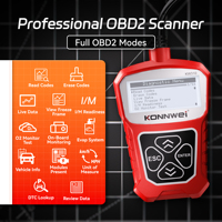 Lector de Códigos Automotriz KONNWEI KW310, Herramienta de Escaneo OBD2 para Reiniciar la Luz de Verificación del Motor, Prueba de Listez I/M, Prueba del Sensor de Oxígeno, Escáner CAN Bus