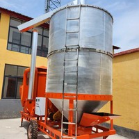 Sécheur alimentaire à faible consommation d'énergie, sécheur mobile, machine à sécher les graines, les soja, les noix, grande capacité