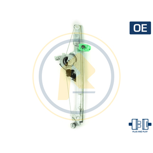 Regulador de Ventana Ac Rolcar ADAPTABLE para OE 8200118777 8200628747 8200646839 compatible con Renault Grand Scenic 2004-2009 - Product Image 1