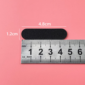 Lima de Uñas Desechable Promocional de Fábrica, Doble Cara, Negra y Blanca, Mini Lima de Madera, 48 mm <span class=keywords><strong>x</strong></span> 12 mm <span class=keywords><strong>x</strong></span> 1,35 mm, para Uñas de Hotel - Product Image 3