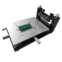 Máquina Impresora de Plantillas de Pasta de Soldar para PCB SMT Puhui, Mesa de Serigrafía, Estación de Impresión de Pasta de Soldar