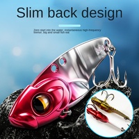 Leurre vibrant 14g 58mm pour la pêche au bar, wobbler métallique, jigging VIB