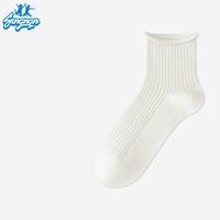 Chaussettes mi-mollets écologiques en polyester pour femmes, chaussettes de sport évacuant l'humidité, chaussettes de course à pied pour femmes