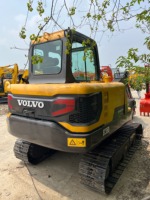 Excavatrice compacte sur chenilles Volvo EC55D d'occasion, 5,5 tonnes, excavatrice hydraulique Volvo EC60D EC80D d'occasion à vendre