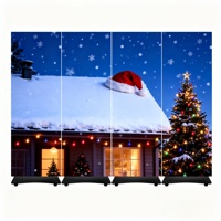 Hot Sale Anpassbare Indoor-Vollfarb-Animation LED-Anzeige P1.86 Boden stehender digitaler Bildschirm mit Ton