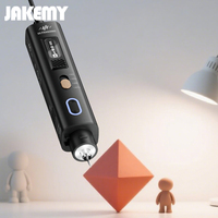 JAKEMY Couteau à découper le caoutchouc à ultrasons portable automatique 35W haute précision multifonctionnel facile à utiliser faible bruit DC 12V/15V 4mm