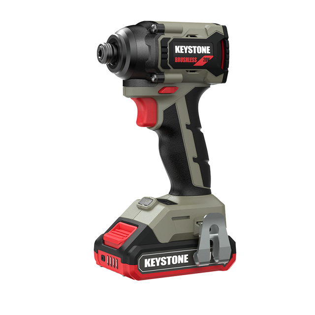 Metal Construction Industrial Grade Rechargeable Brushless Impact Driver