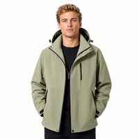 Veste coupe-vent à capuche pour homme, en polyester léger, sportive, pour la course à pied, la salle de sport et les tenues décontractées quotidiennes