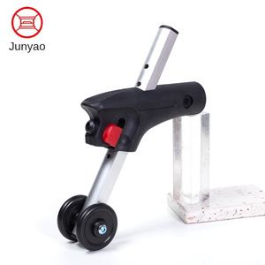 הרכבה גלגל נגד רול מתכווננת לכסאות גלגלים חשמליים מערכת גלגלים כוללת אביזרים פלסטיים - Product Image 1