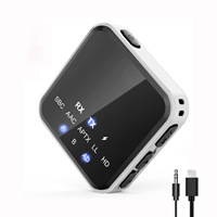 Neuer 2-in-1 HiFi Bluetooth 5.2 HD Sender-Empfänger Kabelloser 3,5mm AUX Optischer LL-Adapter für Auto-TV-Stereosystem