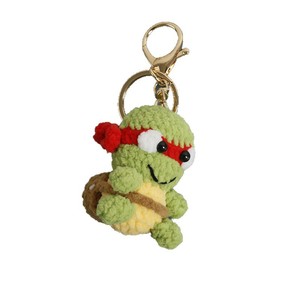 Ingrosso simpatico cartone animato fatto a mano a uncinetto tartaruga <span class=keywords><strong>Ninja</strong></span> per la decorazione quotidiana e regali di tutte le età - Product Image 5