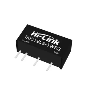 Hi-Link factory new 1w 12v 42mA small size A0512S-1WR3 step down isolated switching power module supplies dc dc converter