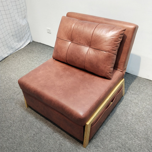 Poltrona Sofá Individual Conversível para Hotel, Cadeira Dobrável de Lazer Sem Braços, Sofá-Cama Personalizado - Product Image 1