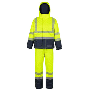 Vêtements de protection de niveau <span class=keywords><strong>D</strong></span> haute visibilité, imperméables, coupe-vent, antistatiques, ignifuges, avec protection contre les arcs électriques et design multi-poches - Product Image 3