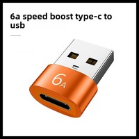 Nouveau Câble de Données USB vers Type-C 20 Femelle-Mâle PD 6A en Alliage d'Aluminium, Adaptateur Convertisseur de Port USB C pour Téléphone, Vente Chaude