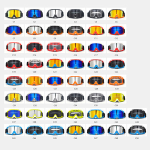 Lunettes de sport Lunettes de <span class=keywords><strong>motocross</strong></span> <span class=keywords><strong>Masque</strong></span> de moto Protection solaire pour le cyclisme Activités de course Cadre en PC - Product Image 5