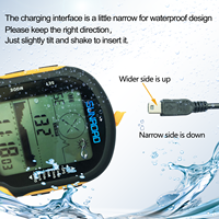 Pelacak Navigasi GPS Genggam Altimeter Digital FR500 Mini Kompas Tahan Air Multifungsi LCD Digital Altimeter Barometer C