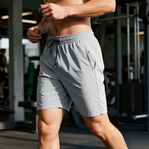 Pantalones Cortos Deportivos Casuales de Secado Rápido para Hombre, Personalizados OEM, para Correr, Entrenamiento, Fitness, Senderismo, con Bolsillos con Cierre - Product Image 4