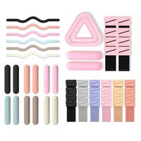 Set de Accesorios de Pilates de Color Personalizado con Tapete de Yoga, Mancuernas, Bandas Elásticas y Pesas para Tobillos, Kit de Pilates para Entrenamiento en Casa o Estudio