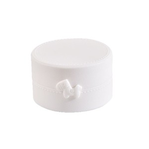 Butterfly Pink <b>White</b> Jewelry <b>Storage</b> <b>Box</b> <b>Plastic</b> Desktop Organizer For Hair Ties And Small Accessories 50 Capacity - Product Image 5