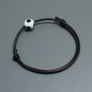 Pulsera Deportiva con Dijes de Fútbol, Pulseras de Capitán de Fútbol, Pulseras Inspiradoras, Regalo Deportivo - Product Image 3