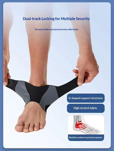 Attelle de cheville et de pied à compression réglable pour le soutien du talon et le soulagement de la fasciite plantaire - Product Image 6